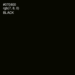 #070800 - Black Color Image