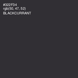 #322F34 - Blackcurrant Color Image