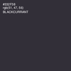 #332F38 - Blackcurrant Color Image