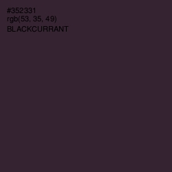 #352331 - Blackcurrant Color Image