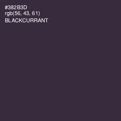 #382B3D - Blackcurrant Color Image