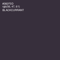 #382F3D - Blackcurrant Color Image