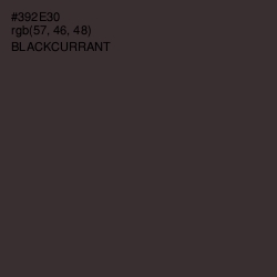 #392E30 - Blackcurrant Color Image