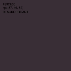 #392E35 - Blackcurrant Color Image