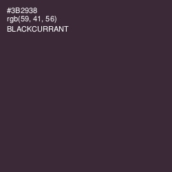 #3B2938 - Blackcurrant Color Image