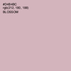 #D4B4BC - Blossom Color Image
