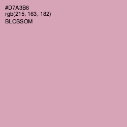 #D7A3B6 - Blossom Color Image