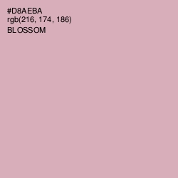 #D8AEBA - Blossom Color Image