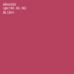 #B64260 - Blush Color Image