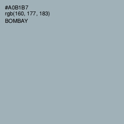 #A0B1B7 - Bombay Color Image