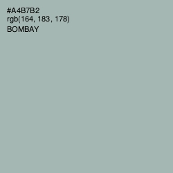 #A4B7B2 - Bombay Color Image