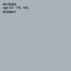 #A7B2B9 - Bombay Color Image