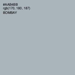 #AAB4BB - Bombay Color Image