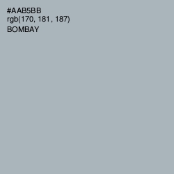 #AAB5BB - Bombay Color Image
