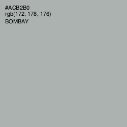 #ACB2B0 - Bombay Color Image