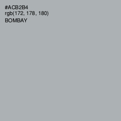 #ACB2B4 - Bombay Color Image