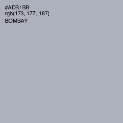 #ADB1BB - Bombay Color Image