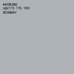 #ADB3B6 - Bombay Color Image