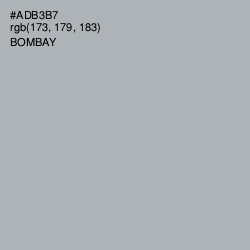 #ADB3B7 - Bombay Color Image