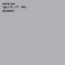 #AFB1B4 - Bombay Color Image