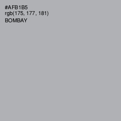 #AFB1B5 - Bombay Color Image