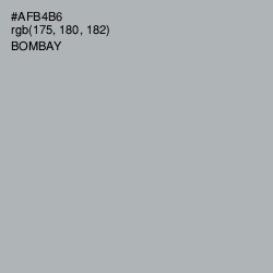 #AFB4B6 - Bombay Color Image