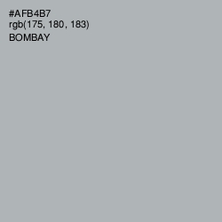 #AFB4B7 - Bombay Color Image