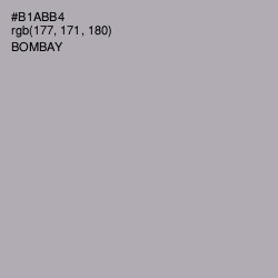 #B1ABB4 - Bombay Color Image