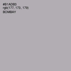 #B1ADB3 - Bombay Color Image