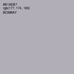#B1AEB7 - Bombay Color Image