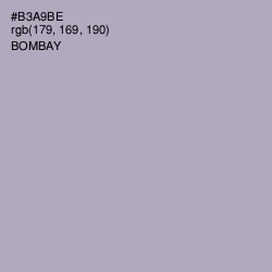 #B3A9BE - Bombay Color Image