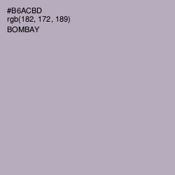 #B6ACBD - Bombay Color Image