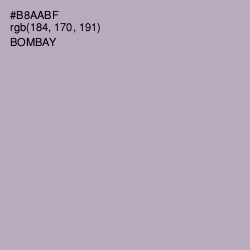 #B8AABF - Bombay Color Image