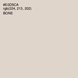 #E0D5CA - Bone Color Image