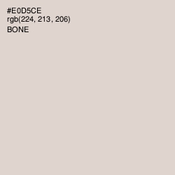 #E0D5CE - Bone Color Image