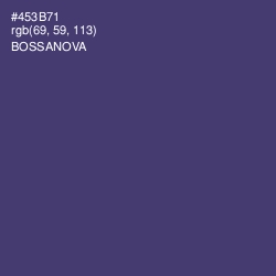 #453B71 - Bossanova Color Image