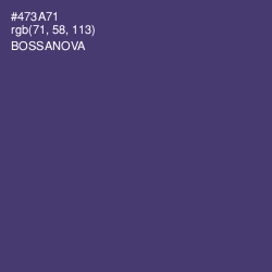 #473A71 - Bossanova Color Image