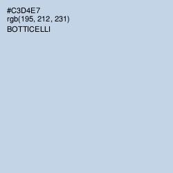 #C3D4E7 - Botticelli Color Image
