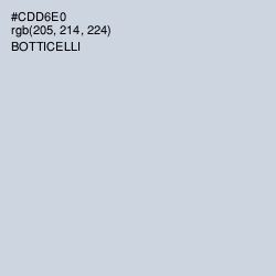 #CDD6E0 - Botticelli Color Image