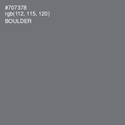 #707378 - Boulder Color Image