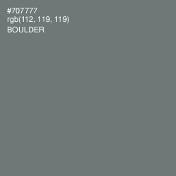 #707777 - Boulder Color Image