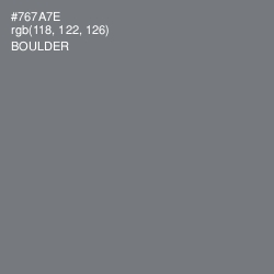 #767A7E - Boulder Color Image