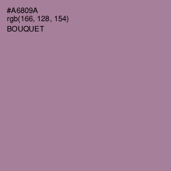 #A6809A - Bouquet Color Image