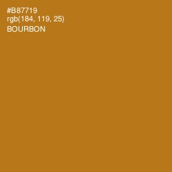 #B87719 - Bourbon Color Image