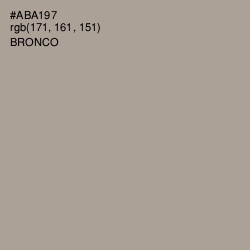 #ABA197 - Bronco Color Image