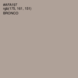 #AFA197 - Bronco Color Image