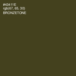 #43411E - Bronzetone Color Image