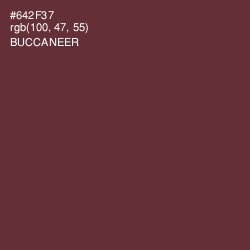 #642F37 - Buccaneer Color Image