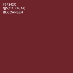 #6F242C - Buccaneer Color Image