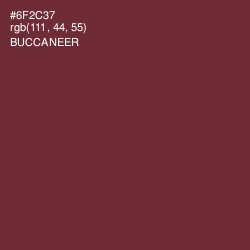 #6F2C37 - Buccaneer Color Image